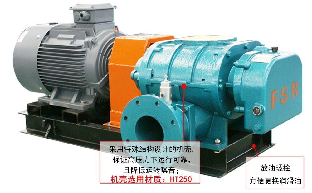 環(huán)保行業(yè)用羅茨風機