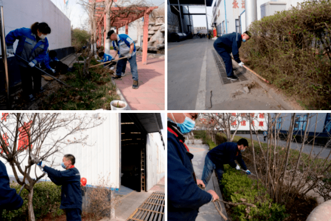 章丘豐源開展全員大清掃活動! 章丘豐源開展全員大清掃活動!